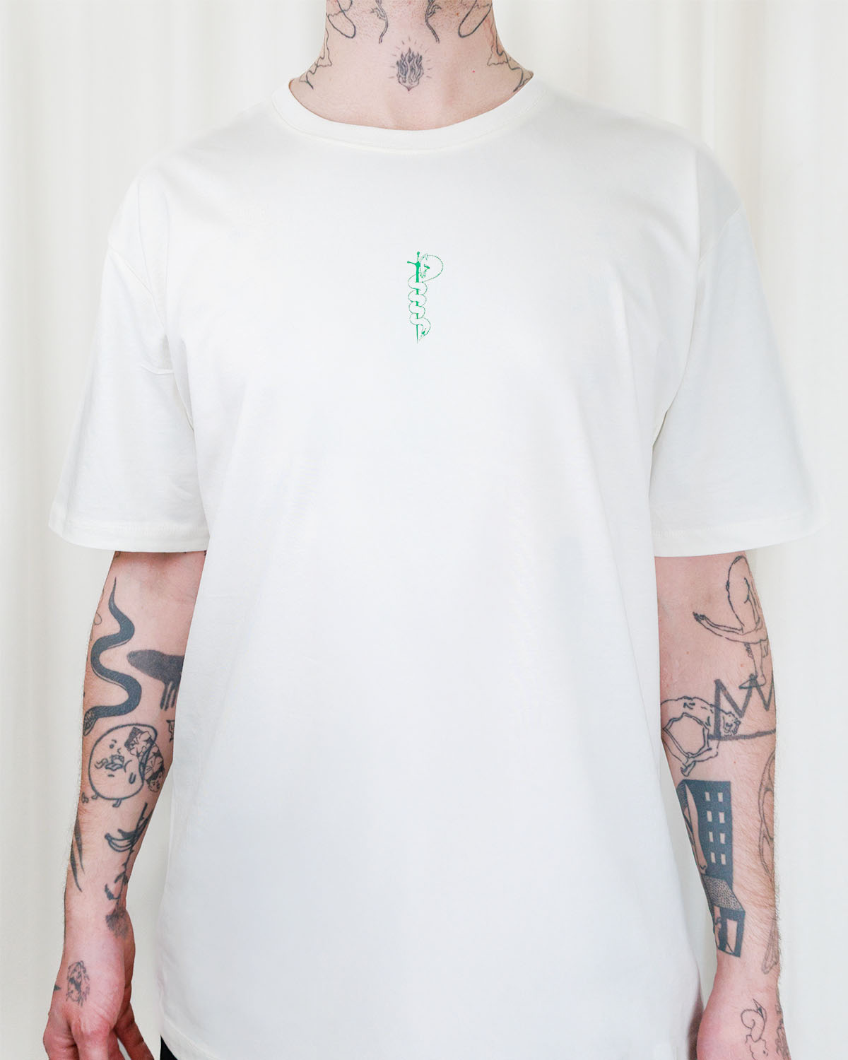 Berlin Swan T-Shirt White - Image 3