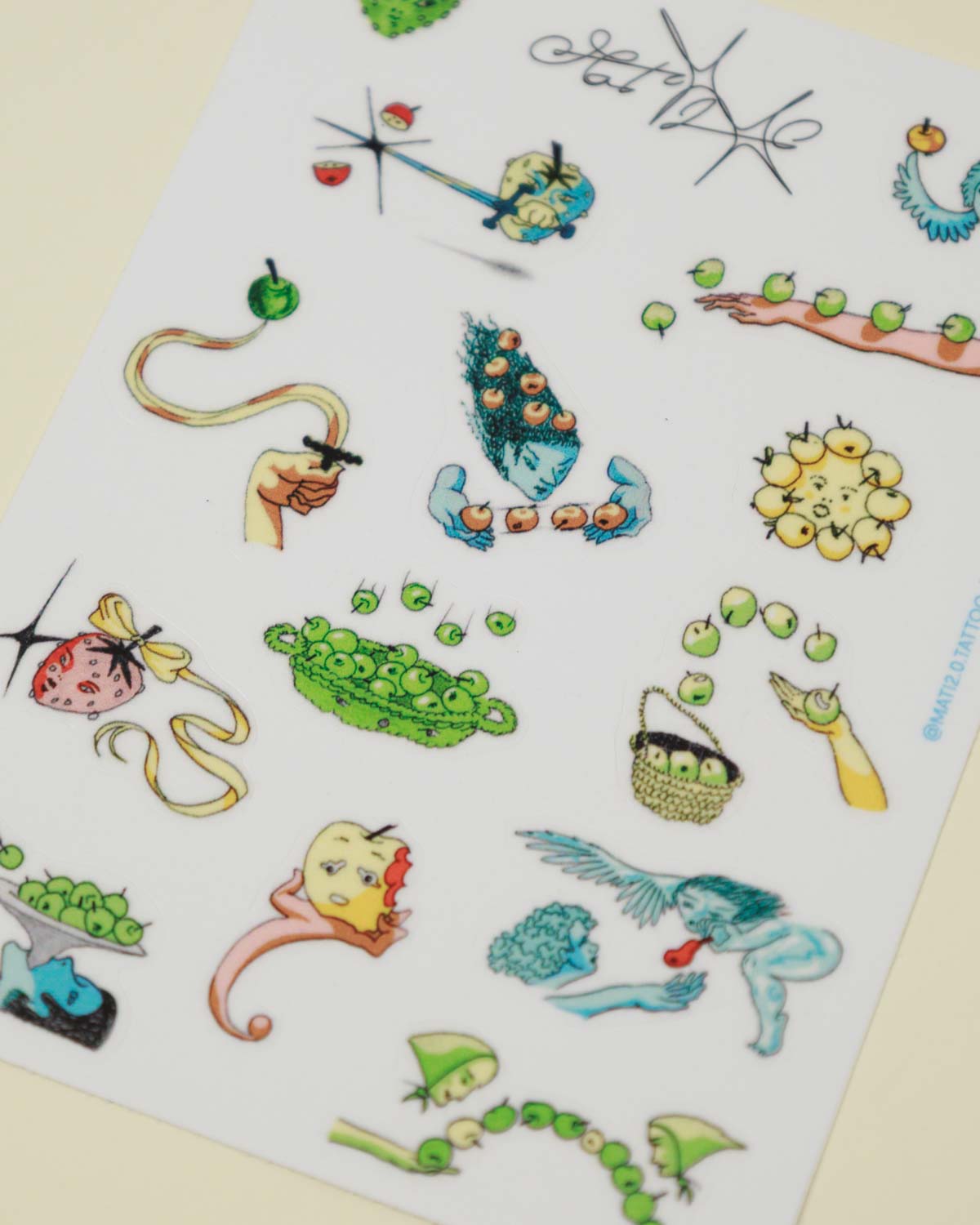 Tutti Frutti  Sticker Sheet - Image 3
