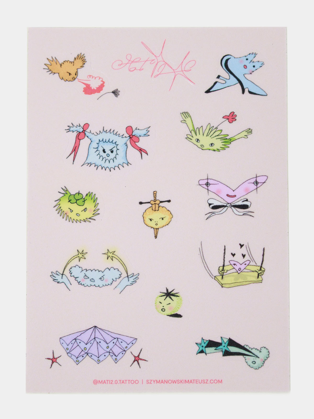 Cutie Pies Sticker Sheet