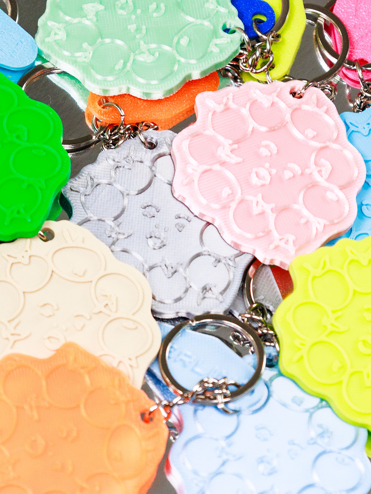 Applehead Keychain