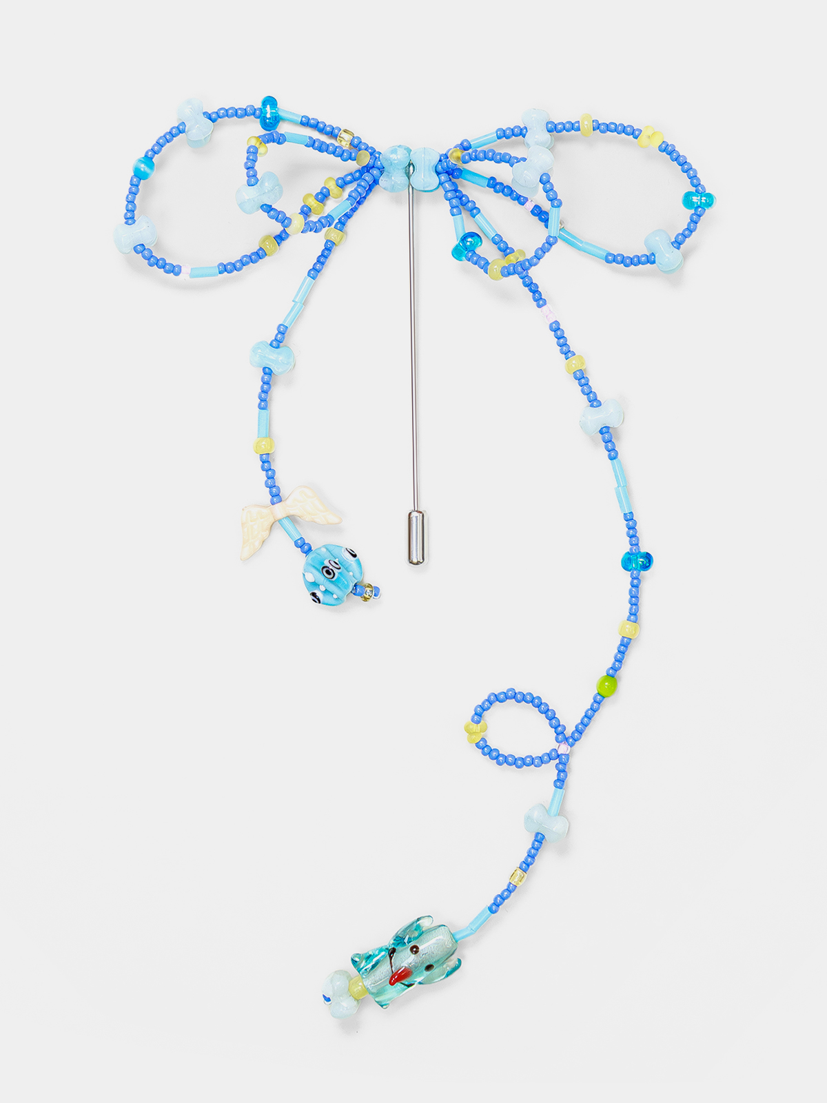 Ghost Bow Brooch