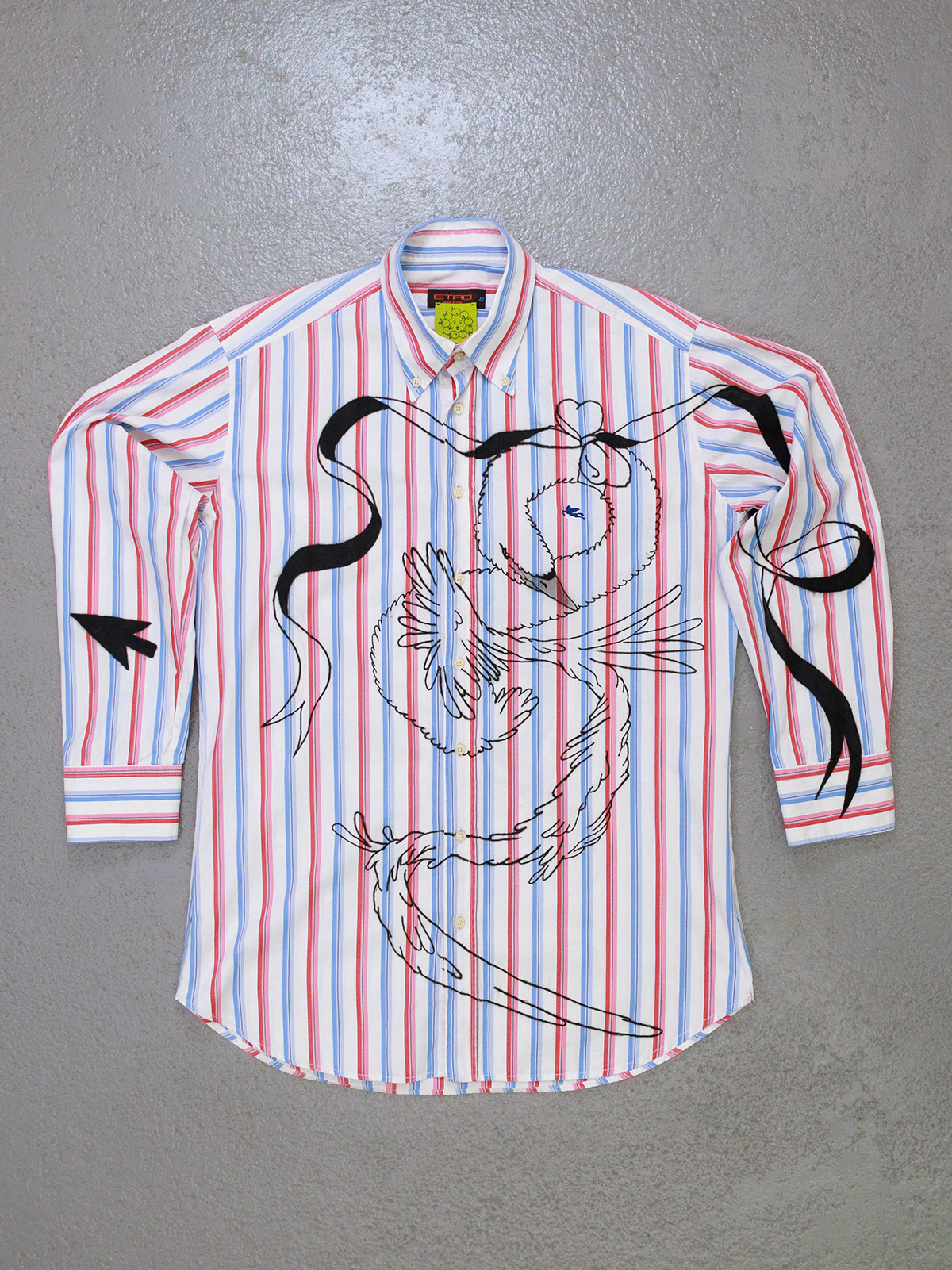 Shirt Swan Processing
