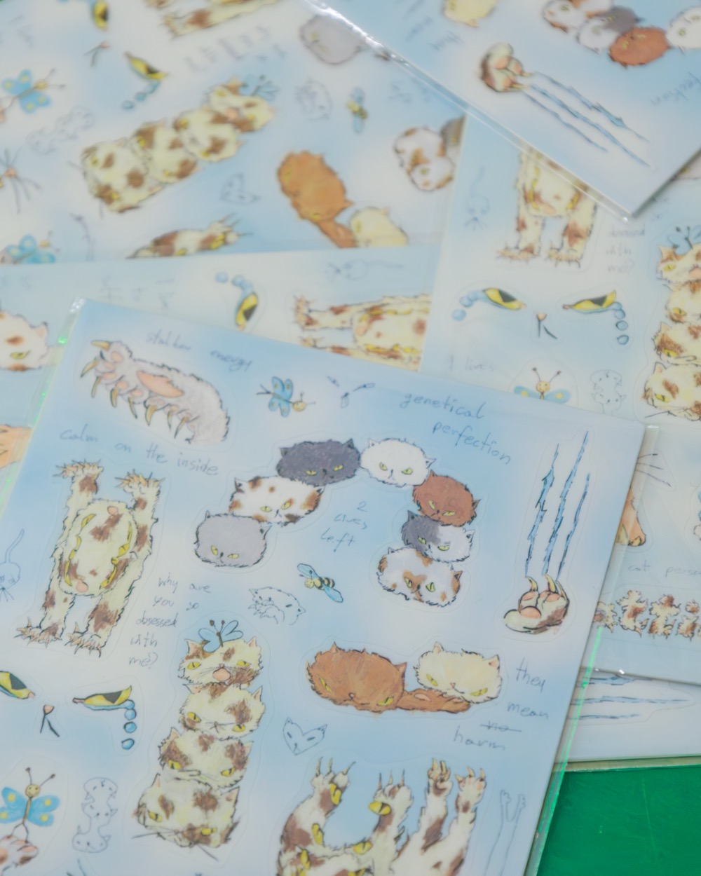 Kitties Sticker Sheet - Image 3